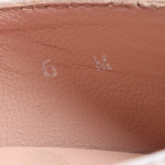 Stuart Weitzman Sky-High Tassel Heels Leather Platforms Women 6 White/Silver - Picture 14 of 16